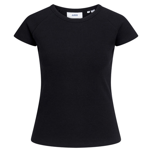 JXFriend Rib Knit S/S T-Shirt