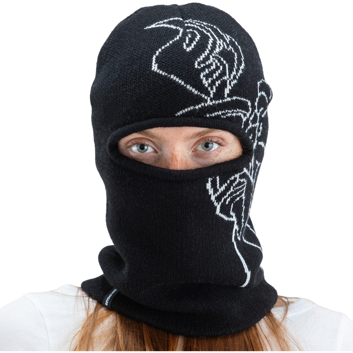 Jacquard Knit Balaclava Angel