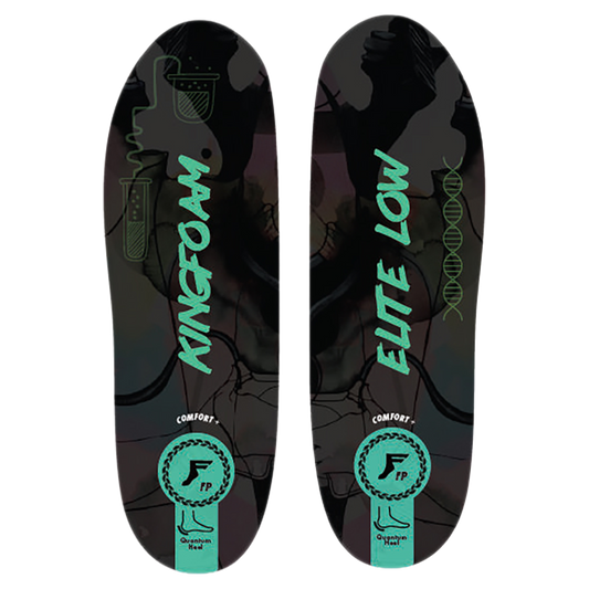 Kingfoam Elite Quantum Heel Low Insoles