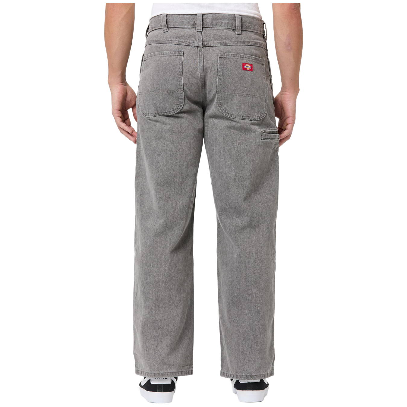 Loose Straight Double Knee Jean