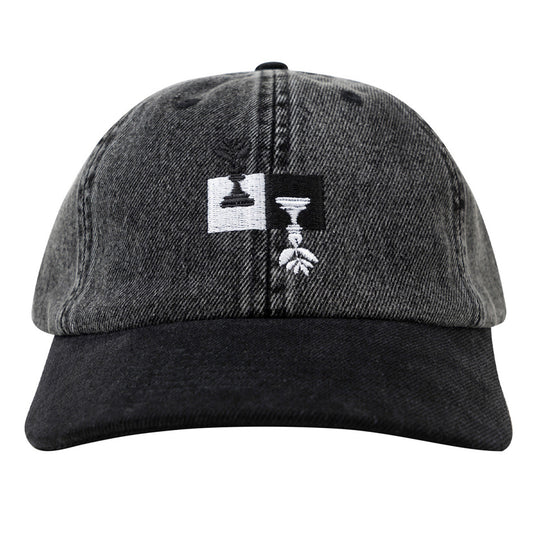 Chess Dad Black Denim Hat 2024