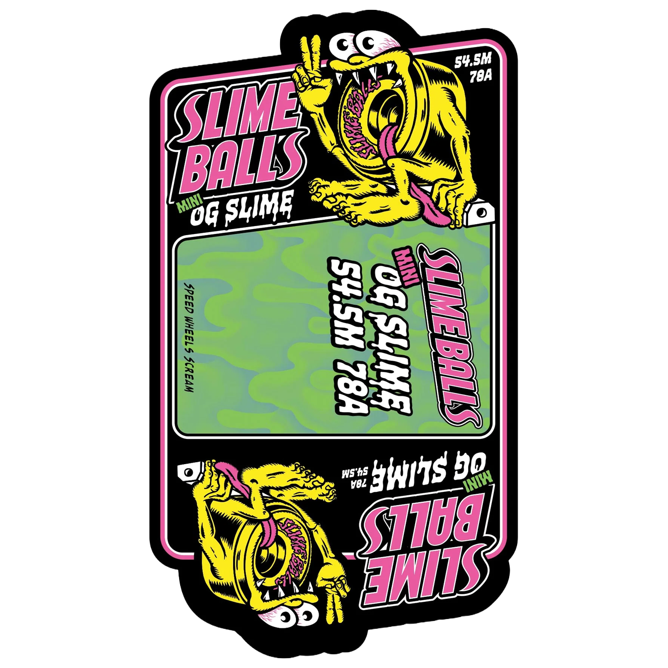 M Jelly Fish Mini Og Slime Wheels