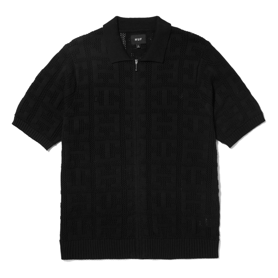Monogram Jacquard Zip Sweaters