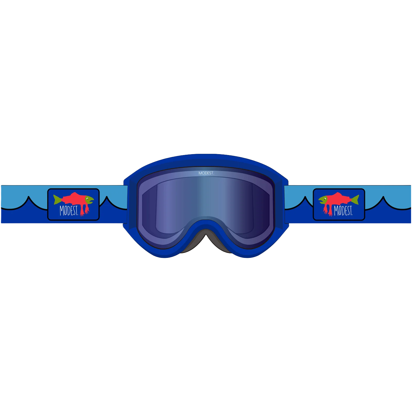 スキー・スノーボードアクセサリー MODEST TEAM XL SALMON ARMS COLAB Team X Salmon Arms Goggle – The Boardroom