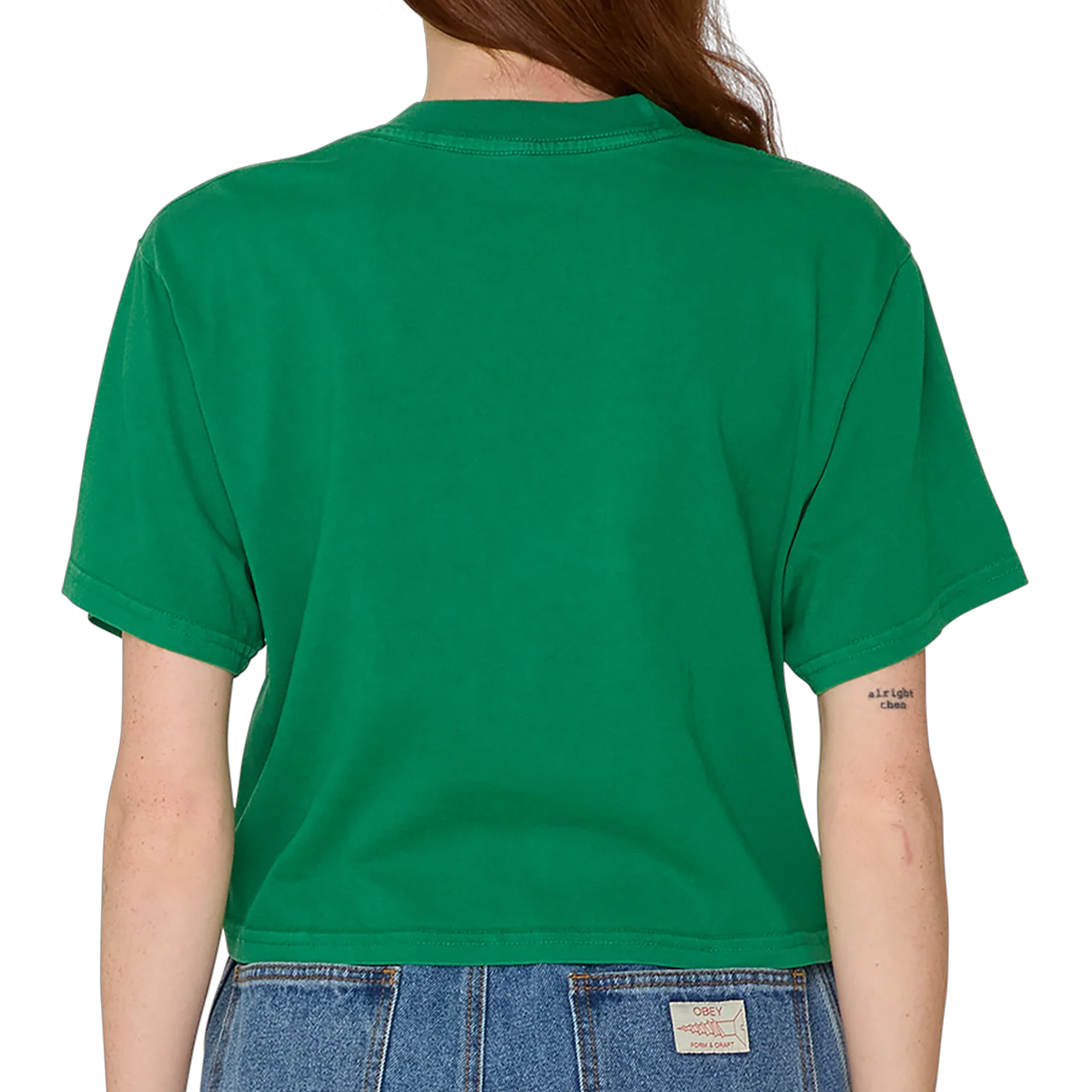 Mystic Powers Of Obey Crop S/S T-Shirt 2025