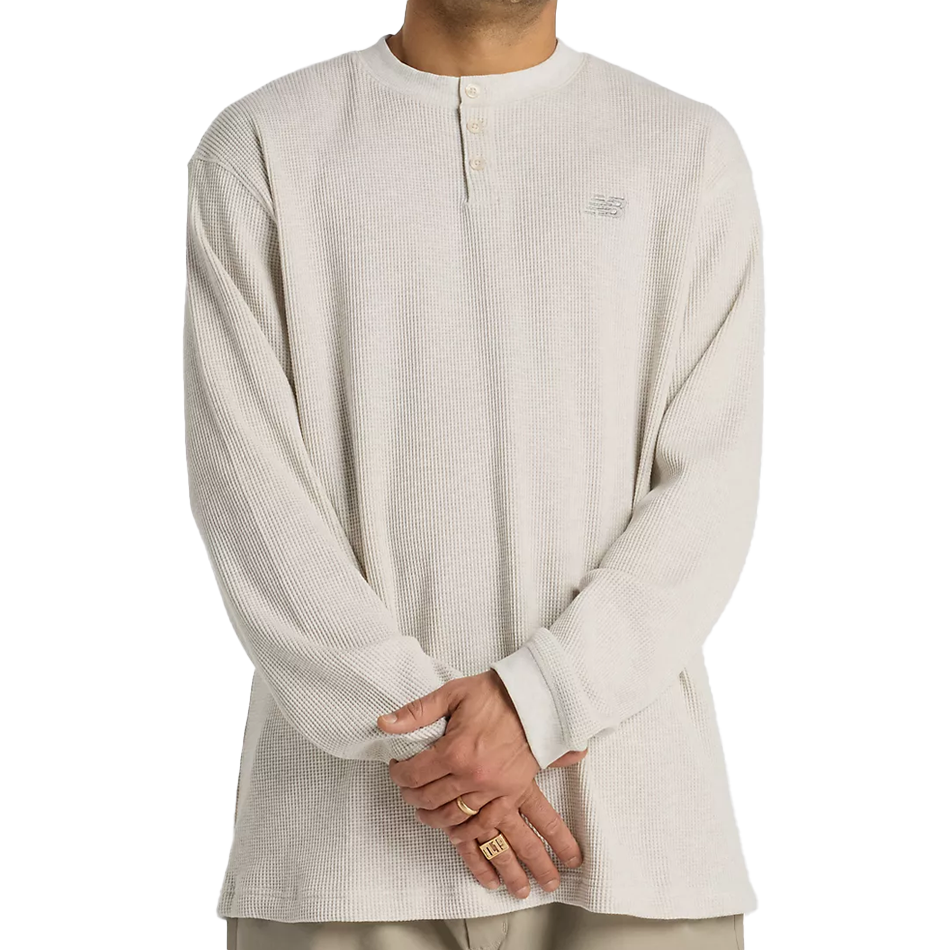 NB# Waffle Knit Henley L/S 2025