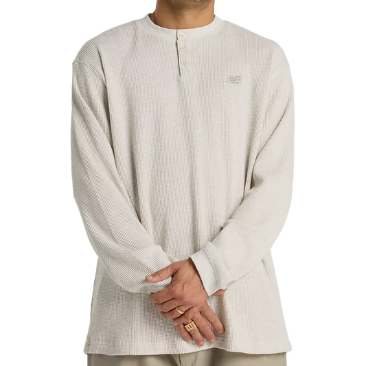 NB# Waffle Knit Henley L/S 2025