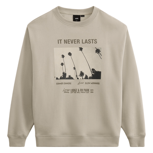 Neverlasting Oversized Crew Sweatshirt 2025