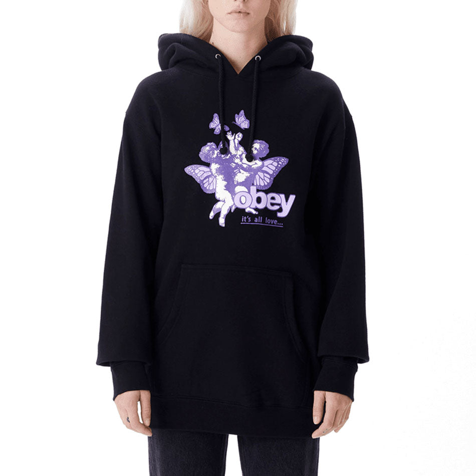 W Cherubs Its All Love 2 Hoodie