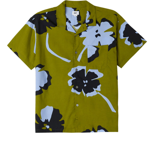 Paper Cuts Woven S/S Button-Up