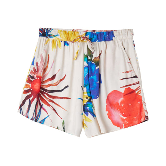 Multi Flowers Short