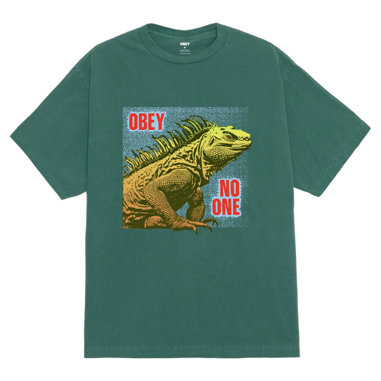 Obey No One Reptile Pigment Heavweight S/S T-Shirt 2025