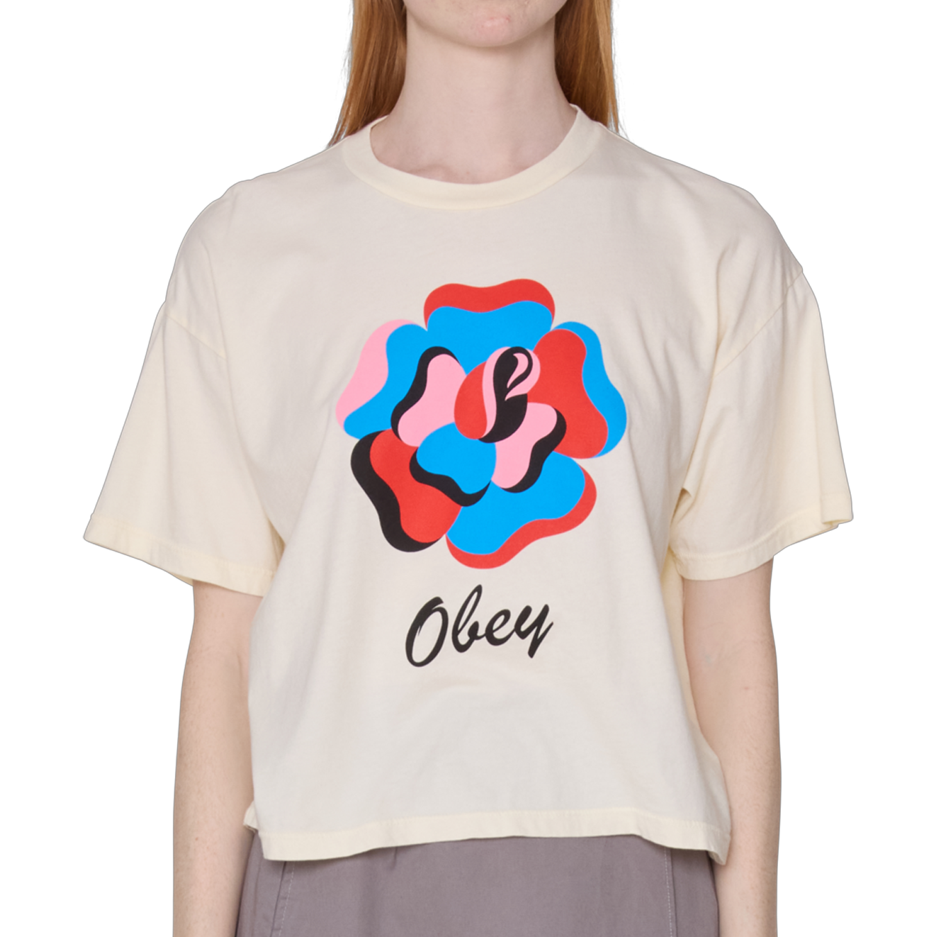 Obey Paper Rose S/S T-Shirt