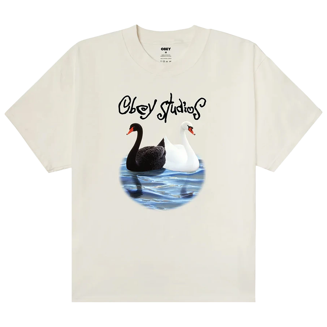 Obey Studios Swan Heavy Weight Box S/S T-Shirt