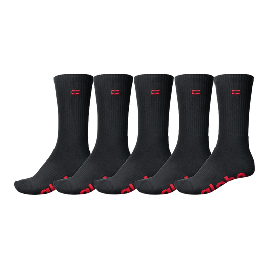 Og Logo Hi Crew Sock 5-Pack 2025