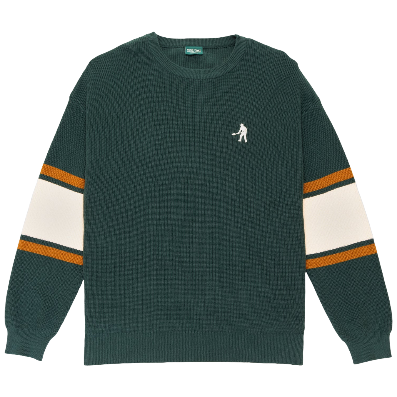 Oragnic Cotton Stripe Knit Sweater 2025