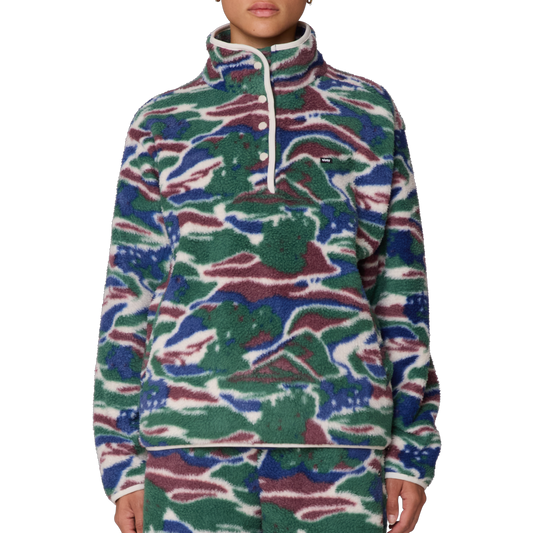 Pastures Mock Neck Pullover Fleece 2025