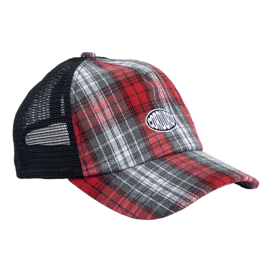 Plaid Trucker Hat