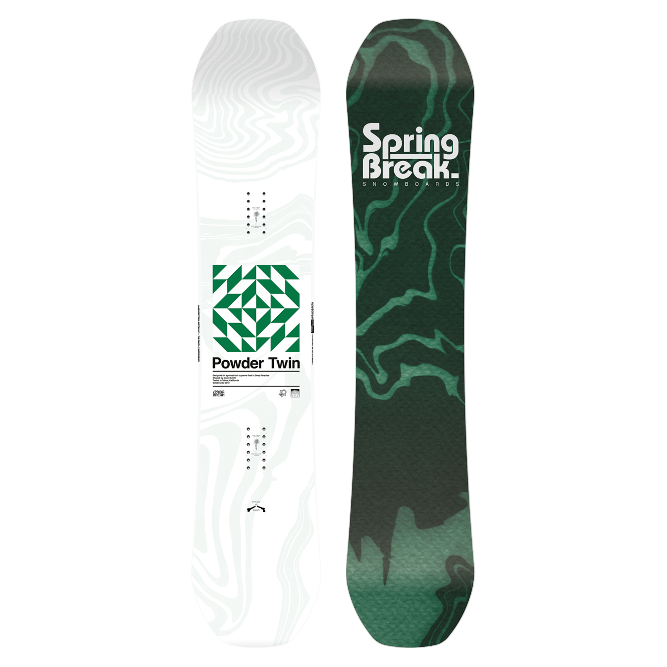 Sb Powder Twin Snowboard