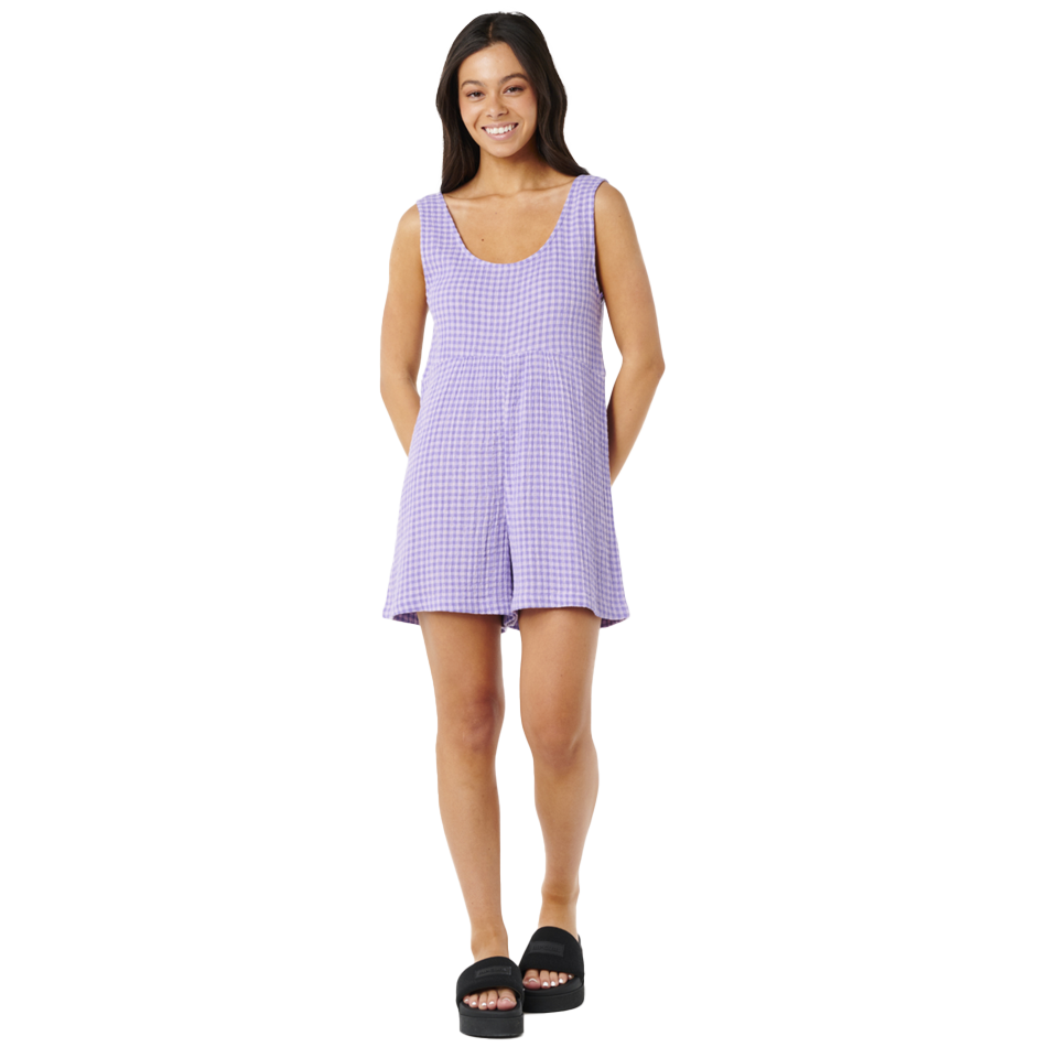 Premium Surf Check Romper 2025