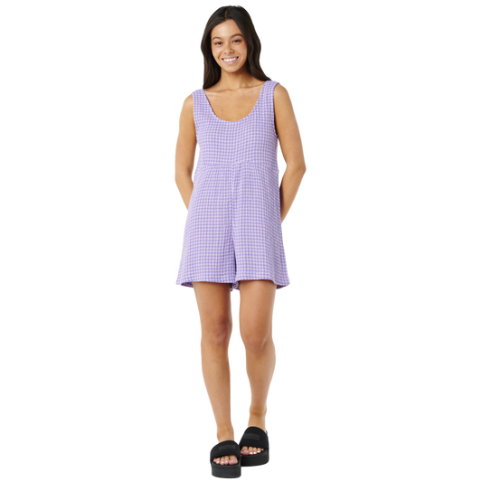 Premium Surf Check Romper 2025