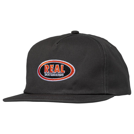 Oval Emb Snapback Hat 2024