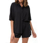 W Classic Lounge Shirt S/S Top