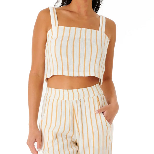 W Premium Surf Stripe Tank Top