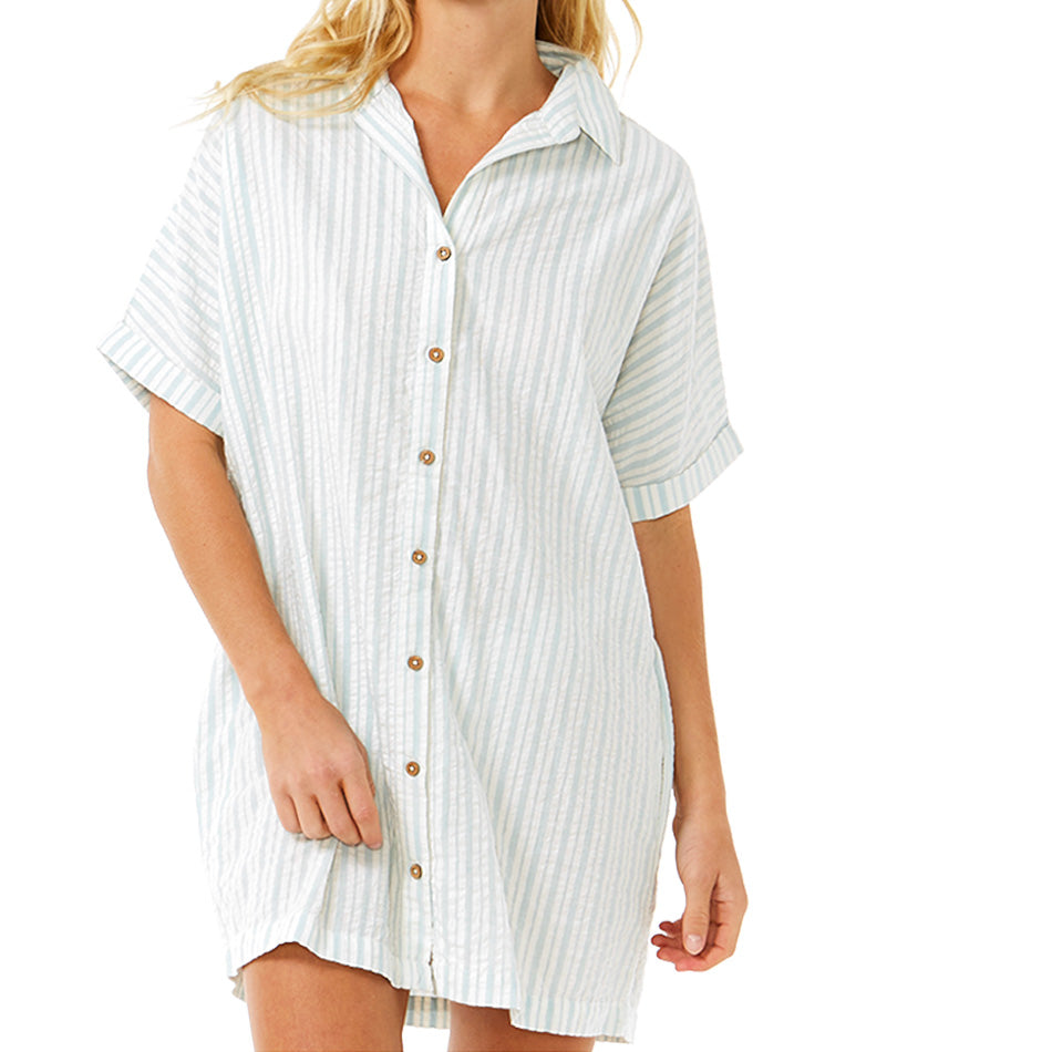 Follow The Sun Shirt Dress 2024