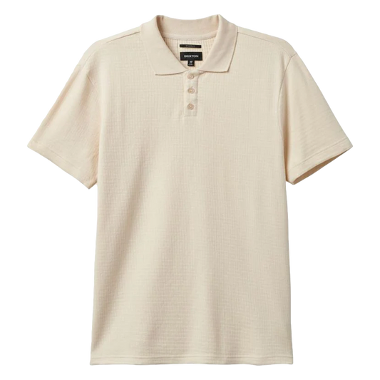 Waffle S/S Polo Knit