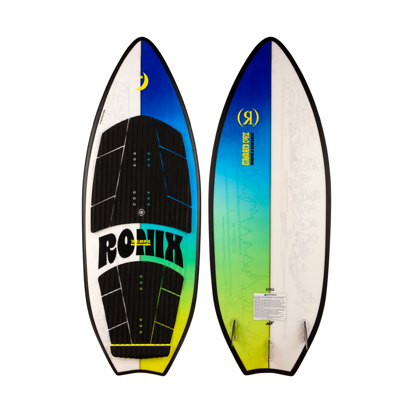 Brightside w/Straps Standard Core Skimboard