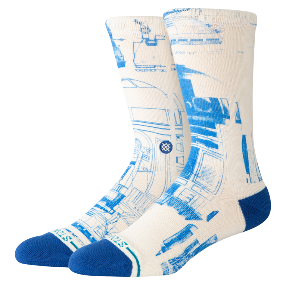 R2 D2 Sw Crew Socks