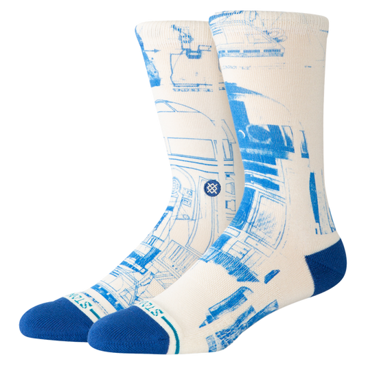 R2 D2 Sw Crew Socks 2025