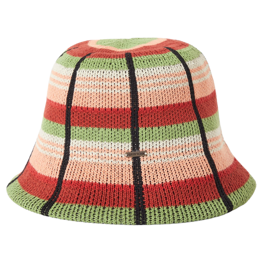 Redding Knit Packable Hat - Peach Cobbler Multi Stripe