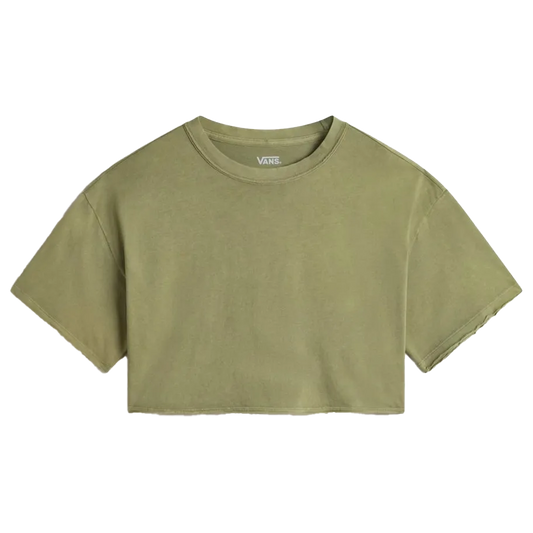Relaxed Crop Wash S/S T-Shirt 2025