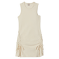 Ribbed Cinch Mini Dress
