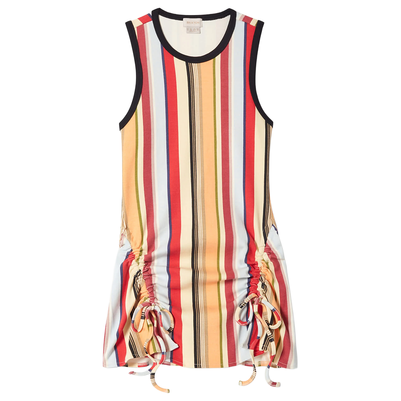 Ribbed Cinch Mini Dress