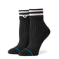 Roll Cuff Quarter Socks