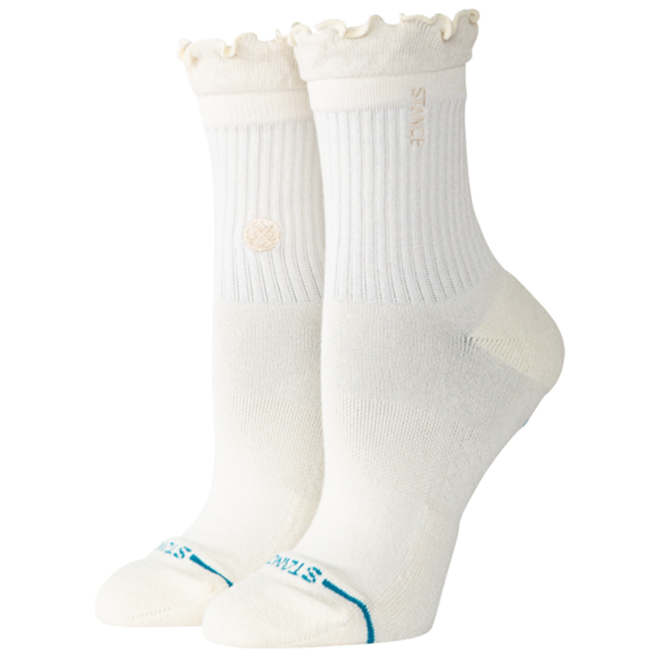 Ruffle Quarter Socks