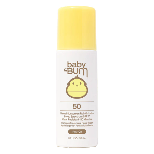 Baby Bum Mineral SPF 50 Roll On 2025
