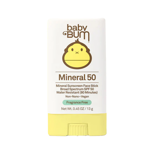Baby Bum Mineral SPF 50 Face Stick 2025