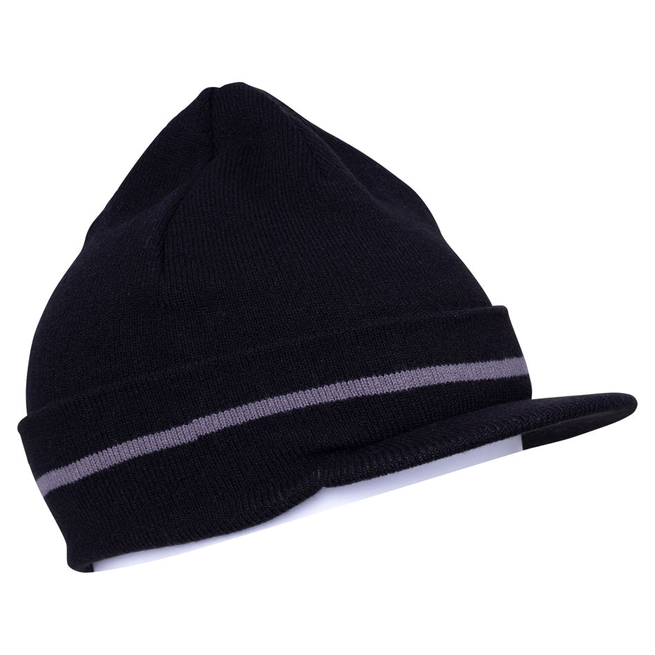 M Visor Knit Beanie