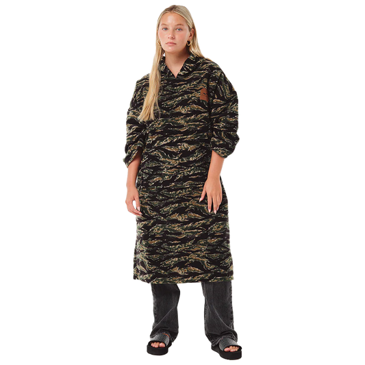 Major Chillin Fleece Poncho 2025