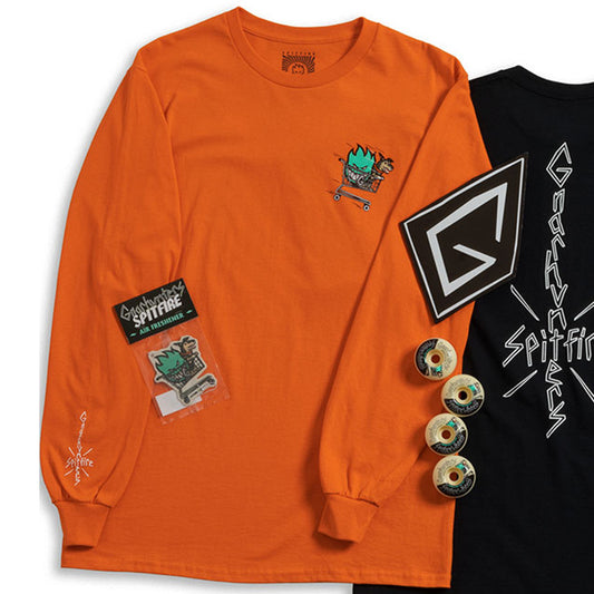 M GNARHUNTERS x Spitfire Cart L/S