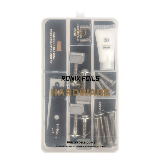 Complete Foil Kit Hardware w/Case-Fluid Mast 2025