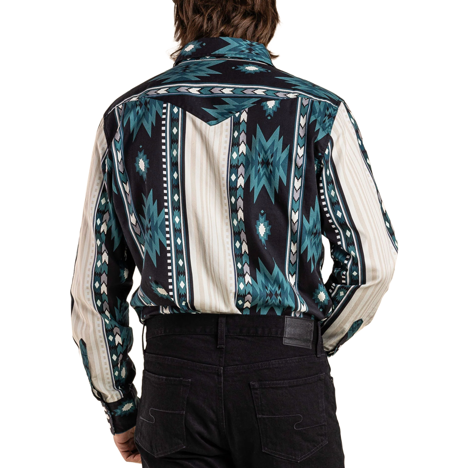 Serape Pearl Snap L/S