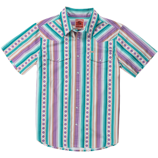 Serape Pearl Snap S/S
