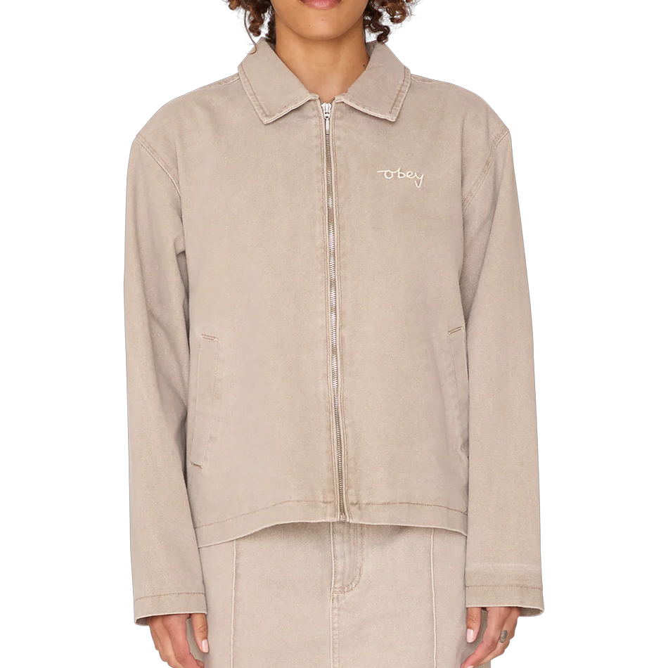 Serene Zip Denim Jacket 2025