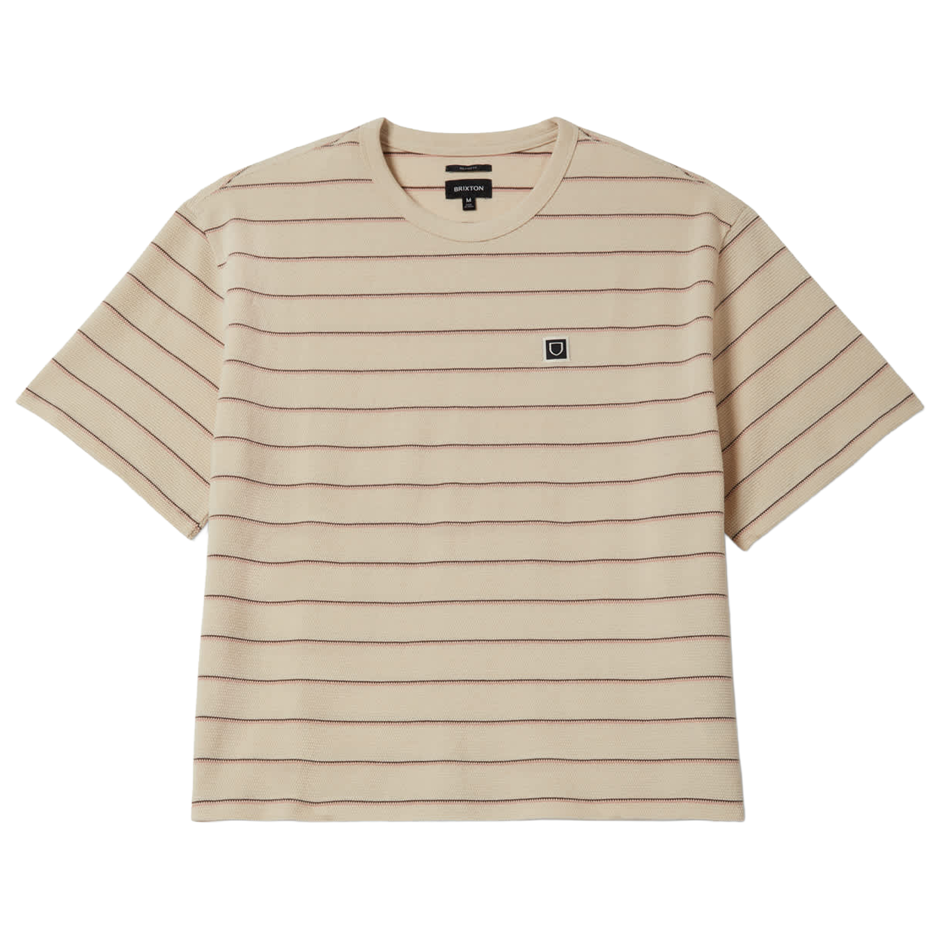 Shield Pique S/S Boxy Knit S/S
