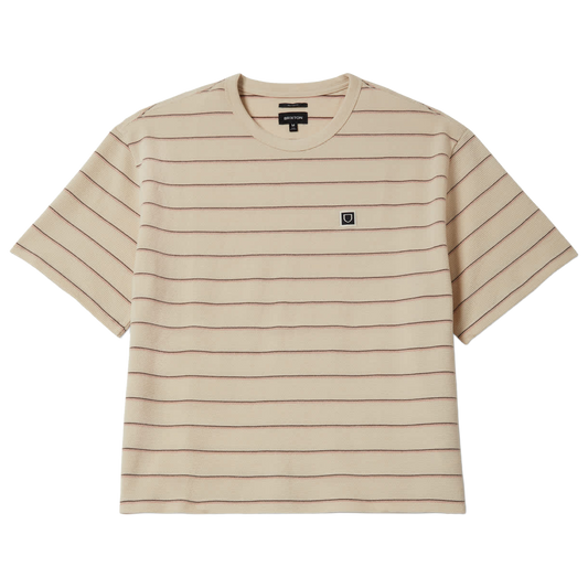 Shield Pique S/S Boxy Knit S/S